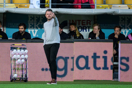 Elfsborgs manager Jimmy Thelin