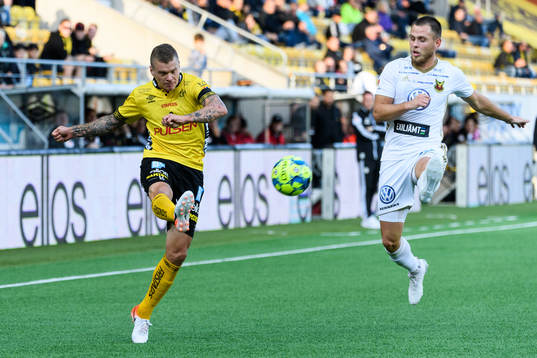 under fotbollsmatchen i Allsvenskan mellan Elfsborg och