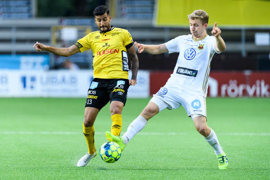 Elfsborgs Rami Kaib och Östersunds Ludvig Fritzson