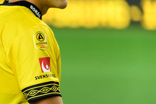 Svenska spel logga på Elfsborgs matchtröja