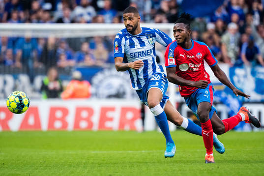 IFK Göteborgs Kristopher Da Graca och Helsingborgs Mamudu