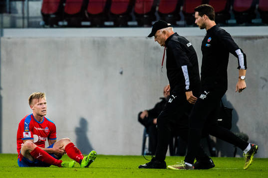 Helsingborgs Andreas Landgren får behandling