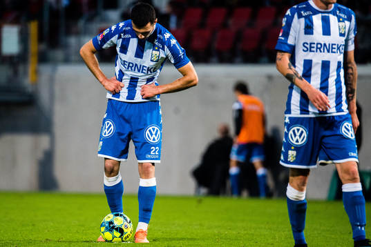 IFK Göteborgs Giorgi Kharaishvili deppar