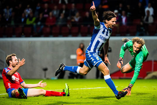 IFK Göteborgs Lasse Vibe gör 1-2