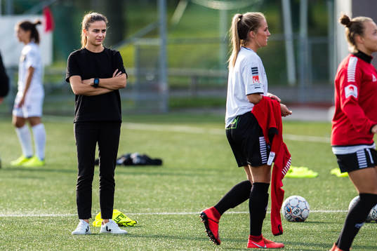 Limhamn Bunkeflos tränare Renée Slegers