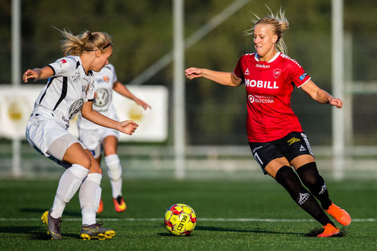 Kungsbackas Linnea Bjöörn och Limhamn Bunkeflos Sophie