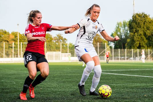 Limhamn Bunkeflos Hanna Persson och Kungsbackas Ida
