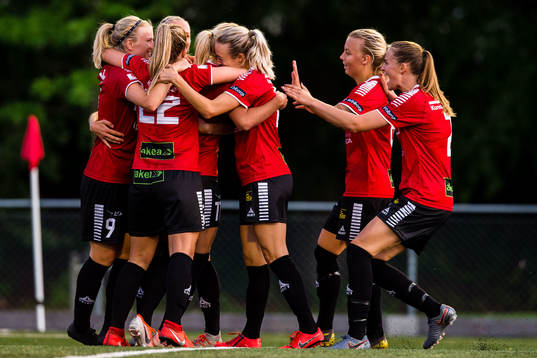 Limhamn Bunkeflos spelare jublar