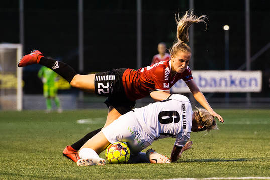Limhamn Bunkeflos Hanna Persson och Kungsbackas Klara