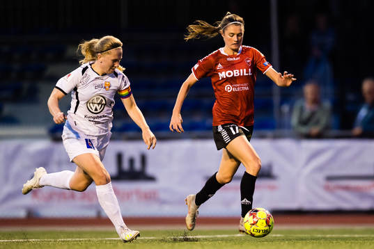 Kungsbackas Malin Fors och Limhamn Bunkeflos Dallas Dorosy