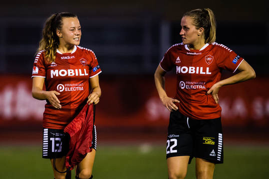 Limhamn Bunkeflos Olga Ahtinen och Hanna Persson