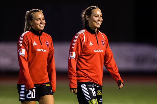 Limhamn Bunkeflos Jennie Egeriis och Elisa Lang Nilsson