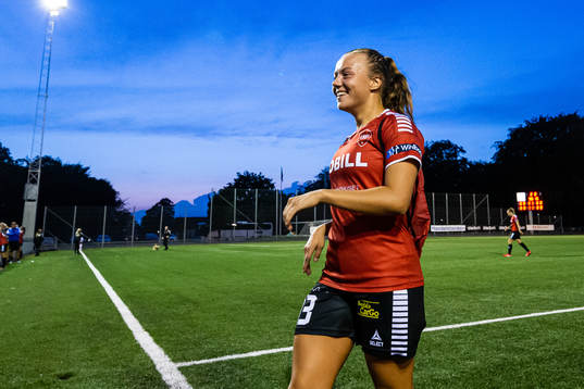 Limhamn Bunkeflos Olga Ahtinen jublar
