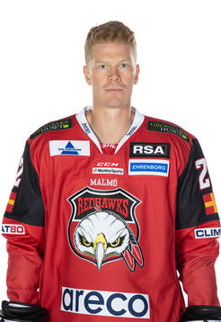 Malmö Redhawks Lars Bryggman