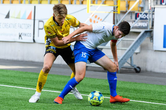 Elfsborgs Oliver Zandén och Värnamos Erick Bägerfeldt