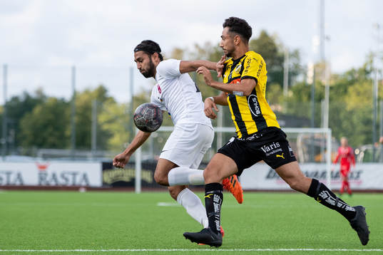 Häckens Daleho Irandust mot Qvidings Patrik Svensson