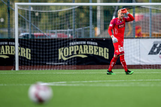 Häckens målvakt Peter Abrahamsson