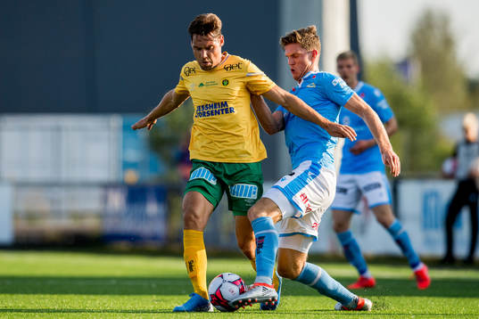 Ole Kristian Langås of Ull/Kisa and Ingvald Sandvik