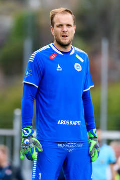 Utsiktens målvakt Axel Wibrån