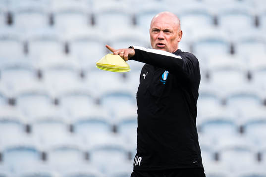 Uwe Rösler, head coach of Malmö FF