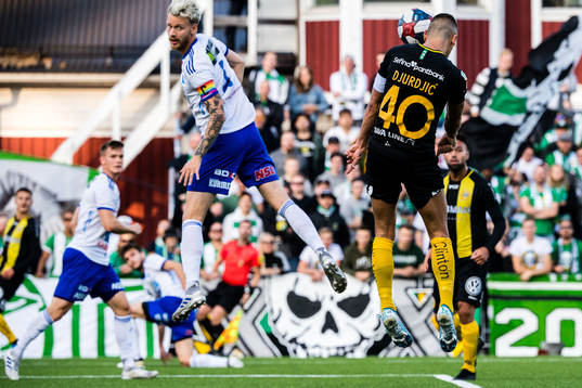Hammarbys Nikola Djurdjic gör 0-1