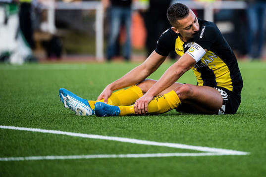 Hammarbys Nikola Djurdjic deppar