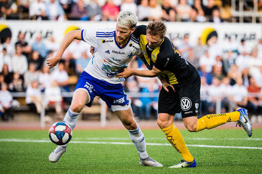 Luleås William Olausson och Hammarbys Tim Söderström