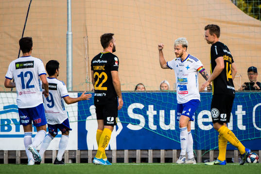 Luleås William Olausson jublar
