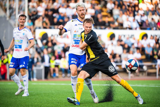 Luleås William Olausson och Hammarbys Tim Söderström