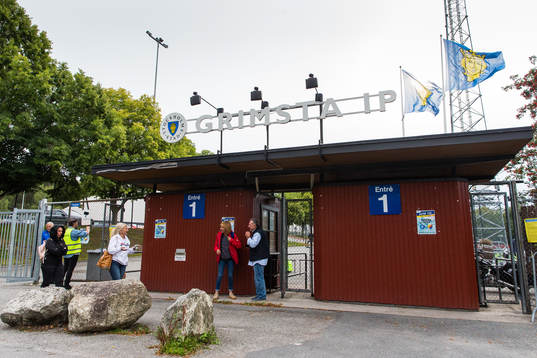 Entrén till Grimsta IP