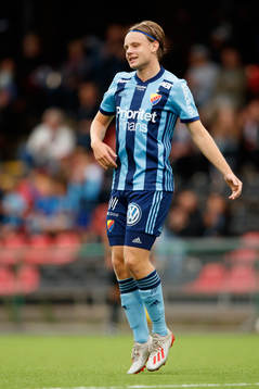 Djurgårdens Oscar Pettersson jublar