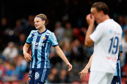 Djurgårdens Oscar Pettersson jublar
