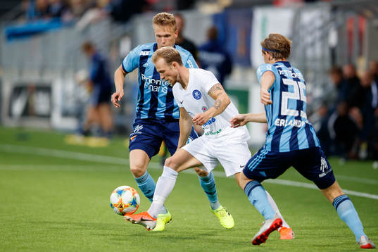 Akropolis Pontus Åsbrink mot Djurgårdens Jonathan