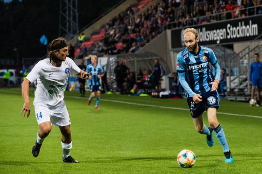 Akropolis Oskar Cederling och Djurgårdens Curtis Edwards
