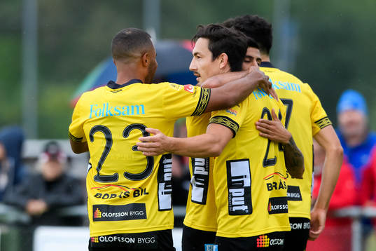 Elfsborgs Stefan Ishizaki jublar