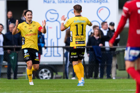 Elfsborgs Stefan Ishizaki jublar