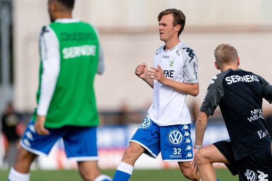 IFK Göteborgs Tim Van Assema före fotbollsmatchen i