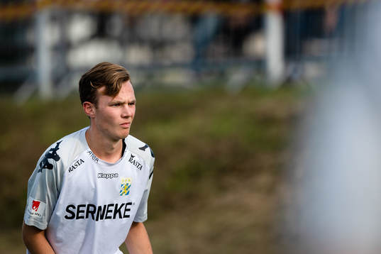 IFK Göteborgs Tim Van Assema före fotbollsmatchen i