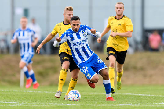 Astrios Per Gulda och IFK Göteborgs Sargon Abraham