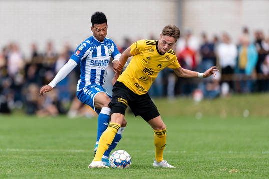 IFK Göteborgs Tobias Sana och Astrios Oliver Hansson