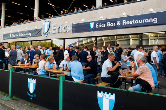 General view of Erics bar and restaurant of Malmö New