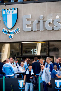 General view of Erics bar and restaurant of Malmö New