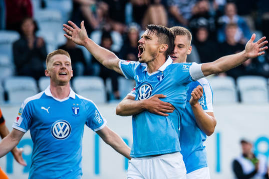 Anders Christiansen, Felix Beijmo and Markus Rosenberg of