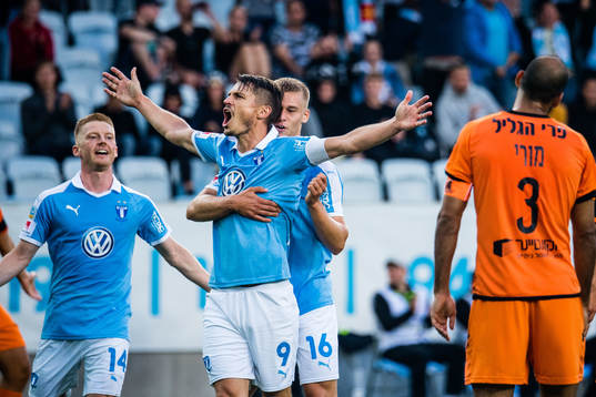 Anders Christiansen, Felix Beijmo and Markus Rosenberg of
