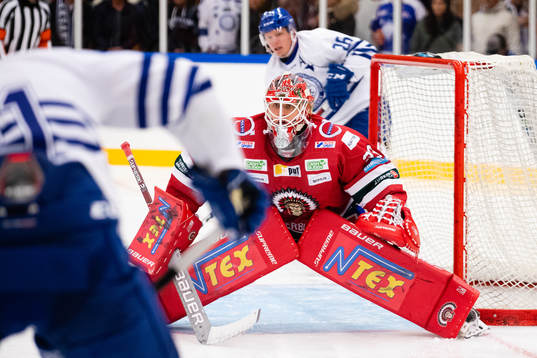 Frölundas målvakt Johan Mattsson