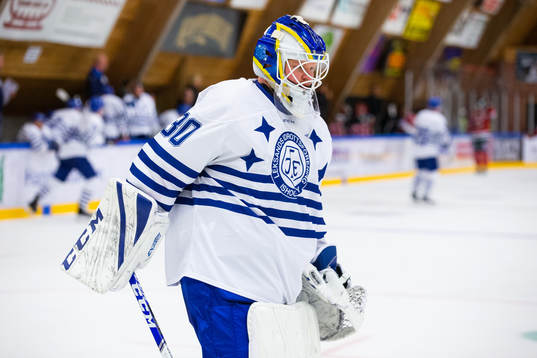 Leksands målvakt Janne Juvonen