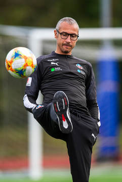 Helsingborgs tränare Henrik Larsson