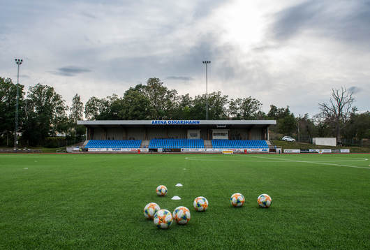 Generell vy över Arena Oskarshamn