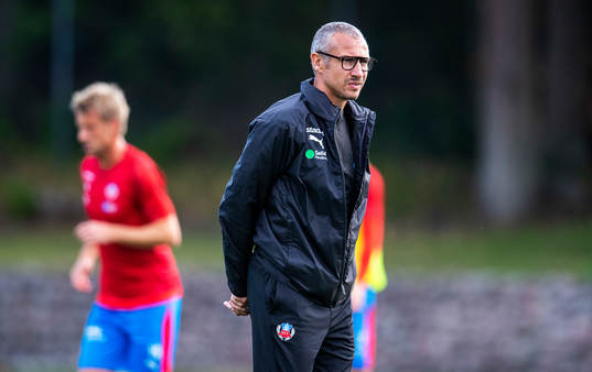 Helsingborgs tränare Henrik Larsson