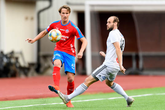 Helsingborgs Alex Sjöholm och Oskarshamns Christopher